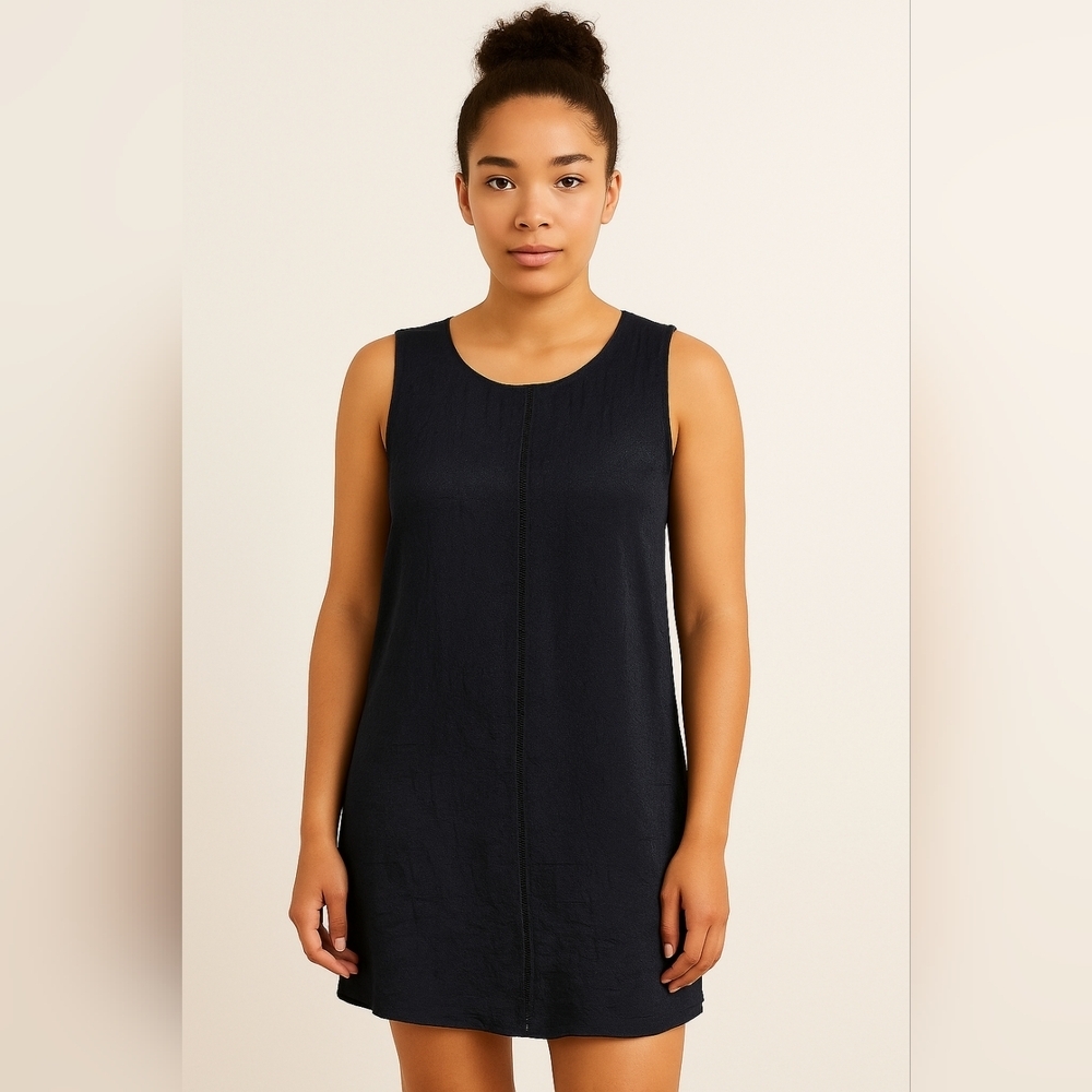 fever textured tunic top dress – size medium ✨ flowy & chic